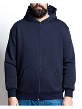 Prenesite sliku u preglednik galerije, Uskoro u ponudi - Majica s kapuljačom MAXFORT MAX 44500 2XL do 8XL Plava