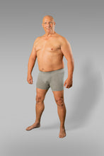 Prenesite sliku u preglednik galerije, Elastično donje rublje za punije Bokserice od tri dijela 20nodi 978 crno-bijele 3XL do 7XL