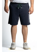 Prenesite sliku u preglednik galerije, Novo - Kratke hlače MAXFORT PRESTIGIO P26541 POLO CLUB plavo-zelene - veličine od 2XL do 8XL