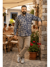 Prenesite sliku u preglednik galerije, Novo - Košulja za punije od viskoze MAXFORT Busso 2XL DO 8XL