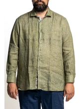Prenesite sliku u preglednik galerije, košulja za punije, mješavina lana MAXFORT PRESTIGIO P26592, nekoliko boja, 2XL do 8XL