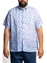 Prenesite sliku u preglednik galerije, košulja za punije od lana MAXFORT PRESTIGIO P26593 više boja 2XL do 5XL