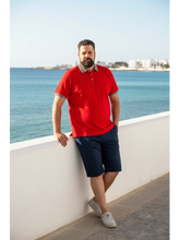 Prenesite sliku u preglednik galerije, Novo - Rastezljiva polo majica za punije MAXFORT MAX 43051 više boja 3XL do 8XL