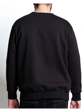 Prenesite sliku u preglednik galerije, Novo - Džemper za punije osobe MAXFORT E2919 Crna 2XL do 8XL