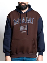 Prenesite sliku u preglednik galerije, Novo - Majica s kapuljačom MAXFORT MAX E2926 2XL do 8XL Zelena Smeđa Plava