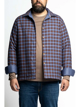 Prenesite sliku u preglednik galerije, Uskoro - Dvostrana jakna za punije u izgledu košulje Maxfot Illinois 2XL- 7XL