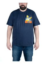 Prenesite sliku u preglednik galerije, Novo - Majica za punije Maxfort 41900 Simpsons 2xl - 8xl više boja