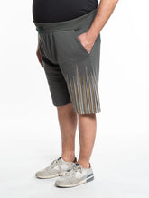 Prenesite sliku u preglednik galerije, Kratke hlače MAXFORT MAX Stripe crna zelena - veličina 2XL do 8XL promotivna cijena