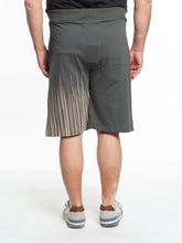 Prenesite sliku u preglednik galerije, Kratke hlače MAXFORT MAX Stripe crna zelena - veličina 2XL do 8XL promotivna cijena