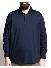 Prenesite sliku u preglednik galerije, Novo - Polo majica dugih rukava za puniju građu Maxfort 44555 više boja 2xl do 8xl
