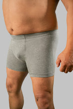 Prenesite sliku u preglednik galerije, Elastično donje rublje za punije Bokserice od tri dijela 20nodi 978 crno-bijele 3XL do 7XL
