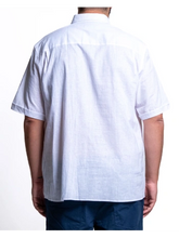 Prenesite sliku u preglednik galerije, košulja za punije, mješavina lana MAXFORT PRESTIGIO P26595, više boja, 2XL 4XL
