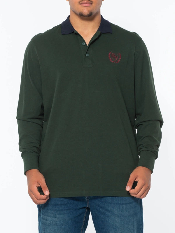 Polo majica za punije Maxfort dugi rukav E2355 3xl - 8xl više boja