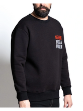 Prenesite sliku u preglednik galerije, Novo - Džemper za punije osobe MAXFORT E2919 Crna 2XL do 8XL
