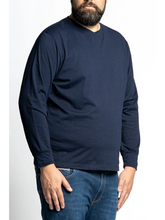 Prenesite sliku u preglednik galerije, Majica za punije Maxfort dugi rukav više boja 2xl do 10xl 
