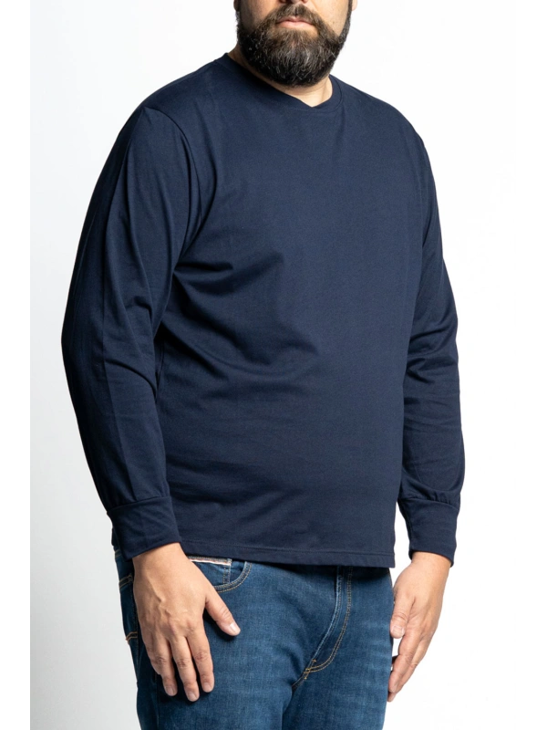Majica za punije Maxfort dugi rukav više boja 2xl do 10xl 
