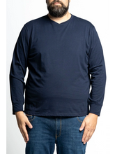 Prenesite sliku u preglednik galerije, Majica za punije Maxfort dugi rukav više boja 2xl do 10xl 
