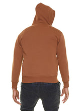 Load image into Gallery viewer, WINTER SWEATER with hood MAXFORT MAX XF SPORT with zipper 2XL to 7XL camel brown - promotional price
