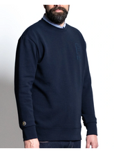 Prenesite sliku u preglednik galerije, Novo - Džemper za punije figure MAXFORT Prestigio P27050 Plava Bež Crna 2XL do 8XL
