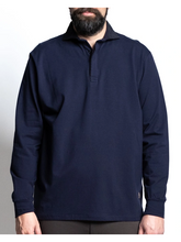 Prenesite sliku u preglednik galerije, Novo - Polo majica dugih rukava za punije stasove Maxfort Prestigio P27090 više boja 2xl do 8xl
