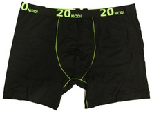 Prenesite sliku u preglednik galerije, Elastično donje rublje za punije Bokserice 3 komada 20nodi 948 crno plave 3XL do 7XL
