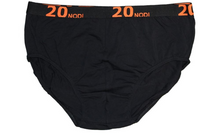 Prenesite sliku u preglednik galerije, Donje rublje za punije Slip s elastičnim otvorom 3 komada 20nodi 944 crno plavo 3XL do 7XL
