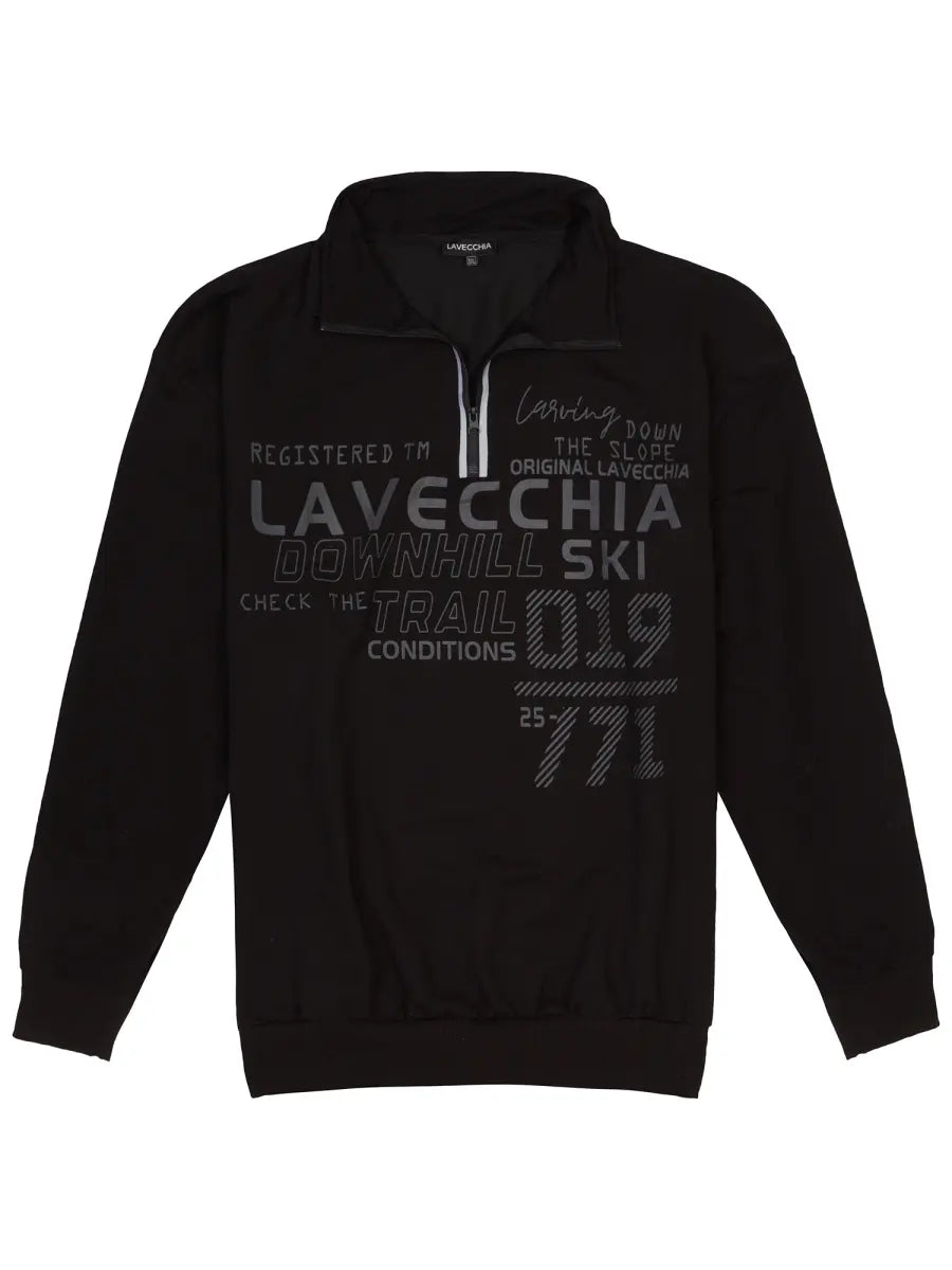 MUŠKI PULOVER LV-2029 Crna Plava 3xl do 8xl