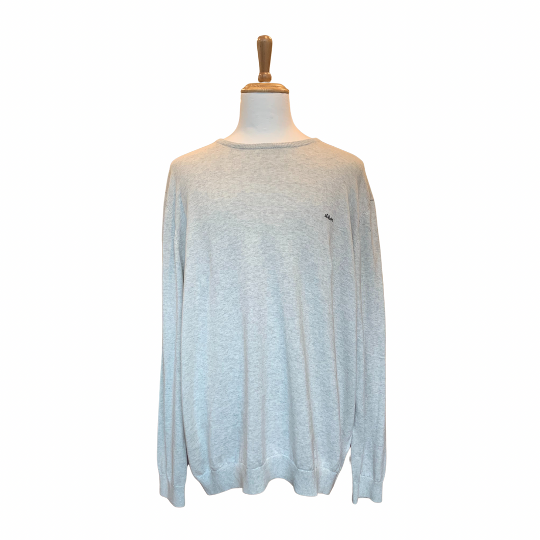Jesenski pulover S.Maslinasto svijetlo sivi 2XL 3XL 