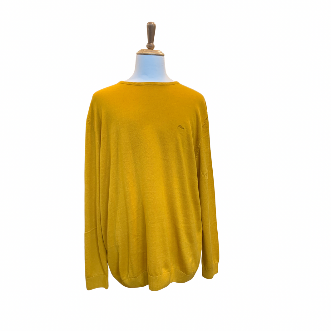Jesenski pulover S.Maslinasto žuta 3XL 